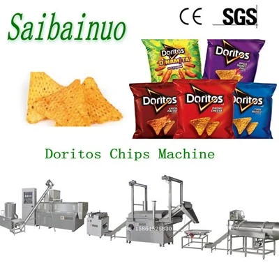 Виробнича лінія двошнекового екструдера Doritos Tortilla